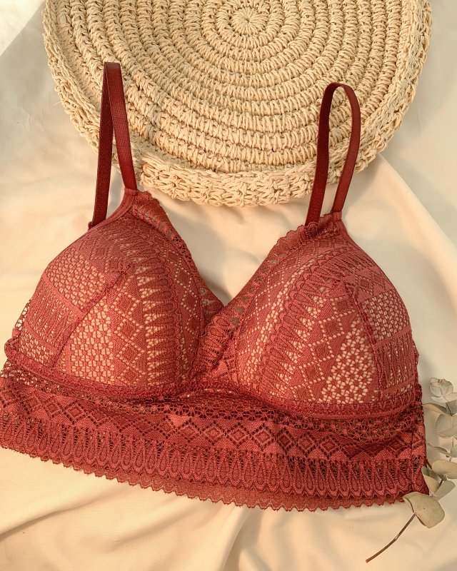 TOP PRETTY LACE VINO