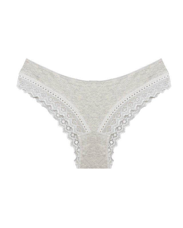 PANTIE LIGHT LESS GRIS